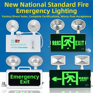 WEIKAMAYI | Dual-Head LED Emergency Lighting For Evacuation Guidance & Exit Sign