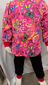 BAJU TIDUR BUDAK PEREMPUAN SIZE 2-10 100% COTTON GIRLS PYJAMAS GIRLS SLEEPWEAR SET BAJU BUDAK PEREMPUAN PAJAMAS