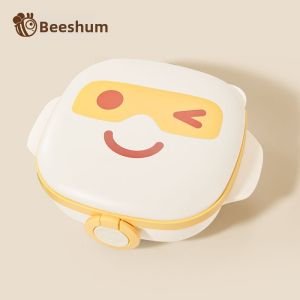 Beeshum | Suction Compartmentalized Infant Feeding Plate Insulated Water Filled