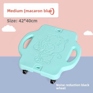 Four-Wheel Large Skateboard Balance Bike (for Kids) Kindergarten Baby Sensory Training Vestibule Outdoor Sports Scooter Toys