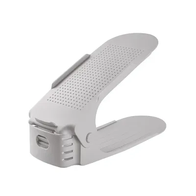 10 Chiếc Có Thể Điều Chỉnh Hộp Đựng Giày Có Khe Cắm Tổ Chức Hai Tầng Giá Đỡ Cho Tủ Quần Áo Tiết Kiệm Không Gian Khe Đựng Giày LIJIA