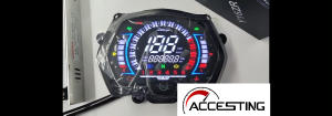 For sniper 155 V1 motorcycle digital dashboard with gear position speedometer and fuel gauge display waterproof speedometer