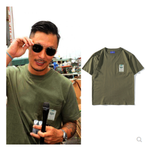 Madness MDNS Japanese-Style Retro Yu Wenle Fashion Brand Mens and Womens Casual Short Sleeve T-Shirt Pure Cotton round Neck Bottoming Shirt