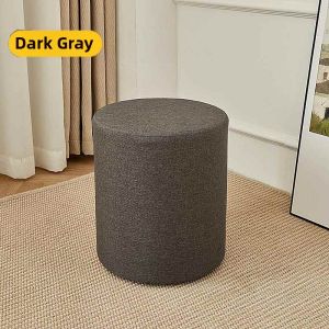 MEISITEKEKE | Round Luxury Soft Stool