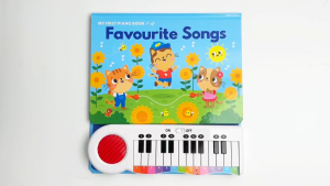My First Piano Favourite Songs Sound Book To Play 6 Songs For Kids