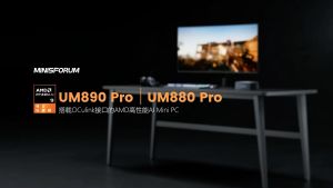 Mini PC Minisforum UM880 UM890 PRO R9 8945HS DDR5 AMD AI Oculink Gaming Máy Tính Chơi Game 880 R7 8845HS