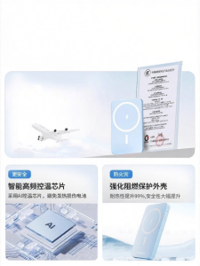 Certified Magnetic Fast Charging Large Capacity 20000mAh Portable Power Bank