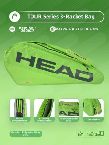 HEAD | High Capacity Stylish Tennis Bag 3 Slots