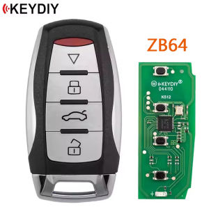 1 Chìa Khóa Thông Minh Đa Năng KD ZB64 Series Cho Vạn Năng Đại Tương Thích Với Máy Lập Trình Chìa Khóa KD-X2 KD-MAX 4 Nút