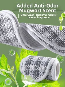 ZHIHAOEN | Aromatic Wormwood Odor-Preventing Sweat-Absorbent Breathable Shoe Inserts