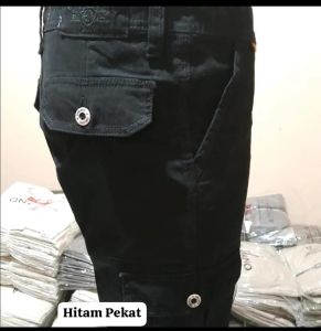 CELANA CARGO PENDEK EMILIANO BREND BAHAN KATUN CANVAS TEBAL NONSTREAT TIDAK MELAR TIDAK MENYUSUT WARNA TIDAK LUNTUR