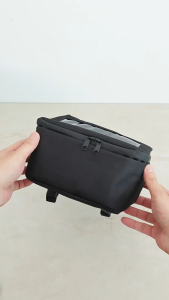 สกู๊ตเตอร์กันน้ํารถจักรยานยนต์ไฟฟ้าด้านหน้าหน้าจอสัมผัสกระเป๋ามือจับนําทางกลางแจ้งเอวกระเป๋สําหรับเวสป้าฮอนด้าสากล