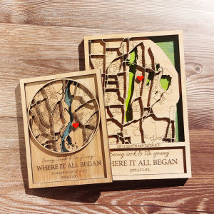 Personalized Newlywed Gift | Custom Wedding Shower Gift for Couple | 1st Anniversary Gift for Wife & Husband | Bridal Keepsake