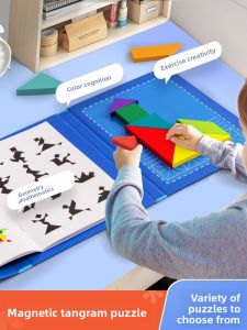 gumahus | Magnetic Tangram Puzzle Educational Toy for Children