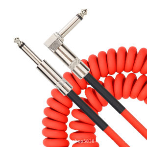 6.5mm Audio Cables TRS 1/4 inch 6.35mm Audio Cable For Electric Guitar Bass 5m Gold Plated Shielded Low Noice Jack Cable ﻿