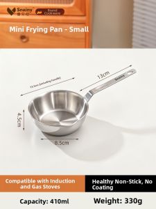Snainy | Egg Frying Pan Stainless Steel 316 Non-stick
