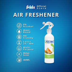 Frida 48H Air Freshener Melon [460ml] 0% Alcohol Pet-Friendly Tahan Lama Multipurpose Water-base