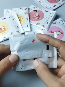 Compact Unicorn Ceramic Pocket Mirror with Cartoon Print