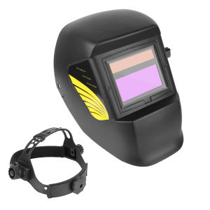Auto Darkening Solar Power Welder Mask Large View Welding Helmet Welding Mask True Color Lens For Arc Weld Grind Cut
