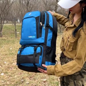 Ba Lô Leo Núi 60L Balo Cắm Trại Lớn Đi Bộ Đường Dài Thể Thao Du Lịch Túi hành lý dã ngoại cắm trại