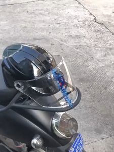 Bigmall กู้กุญแจล็อคจักรยาน กู้หมวกกันน็อค สายสลิง ยืดหดได้ No.Y1701