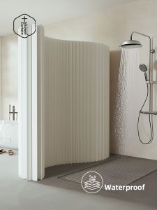 SHIBAZHI | Waterproof Moisture-proof High Partition Paper Wall Screen Stretchable Shaping