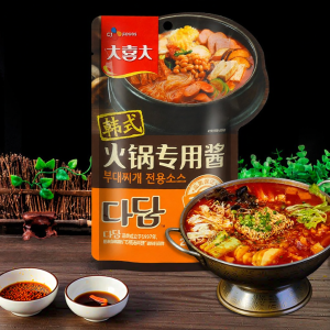 Spicy Korean Stew Base for Army Stew with Fish Cakes 100g