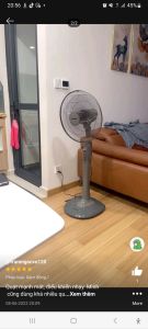 Quạt cây Senko 1608 điều khiển từ xa