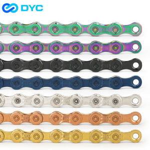DYC bike chain 12 speed  1/2″x 11/128″ 118L 251g road bike MTB 10 Colors Competition training FOR SHIMANO SRAM bike part