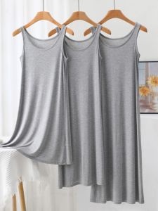 V.C.I | Breathable Summer Modal Halter Dress Mid-Length