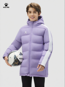 Kelme | Childrens Long Sport Cotton Coat