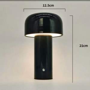 D105 Đèn bàn hình nấm cao cấp chính hãng trang trí nhà hàngquán cafe phòng khách/ngủ cảm ứng sạc USB kim loại sáng tạo cao cấp
