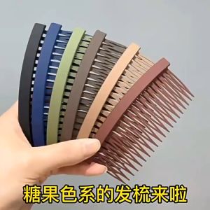 Kẹp tóc mờ thời trang nữ lược hoàn thiện tóc gãy lớn kẹp tóc ngắn kẹp tóc đầu sau