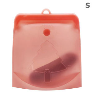 Kitchen food grade storage fresh-keeping bag vacuum packaging self sealing bag for broth frozen food silicone fresh-keeping bag