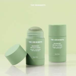 ( BPOM Approved ☑️) The Originote Mugwort B3 Clay Stick Mask - Masker Wajah Mugwort Acne Menenangkan dan Membuat Wajah Kencang dan Halus with Niacinamide