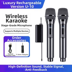 Haomuren | Versatile Wireless Microphone K-Singing Use at Home and Outdoors