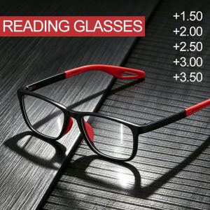 Anti-blue Light Reading Glasses Ultralight TR90 Sport Presbyopia Eyeglasses Women Men Far Sight Optical Eyewear Diopters +1.50
