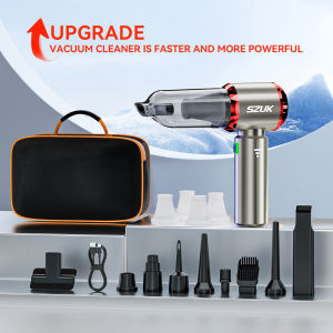 SZUK 18000Pa Wireless Car Vacuum Cleaner Strong Suction Handheld Cleaning Machine Powerful Mini Portable Vacuum Cleaner for Car