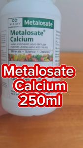 (Nhập khẩu Mỹ) Metalosate Calcium 250ml: Phân Bón Lá Dạng Amino Acid Chelate Cứng cây - Cành Không đổ ngã Quả to - Chắc Chống chịu sâu bệnh