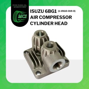 AIR COMPRESSOR CYLINDER HEAD for Isuzu 6BG1 1-19110-019-0 truck brake spare part