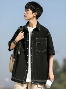 Warrior | American Vintage Workwear Style Loose Short Sleeve Shirt