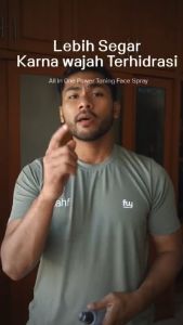 Kahf All in One Power Toning Face Spray 100ml - Toner wajah pria