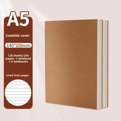 DISCO BEAR | Thick Retro Minimalist Student Office Notebook A4