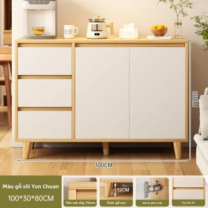 ZHUOHE | Tủ Đa Năng Treo Tường Phòng Khách Hẹp