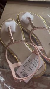 TW Wanita selesa sandal Flat dalaman & luaran selipar kasual tidak tergelincir biasa (Comfortable Women Flat Sandals indoor & outdoor Casual Slippers Non-slip Regular Fit)