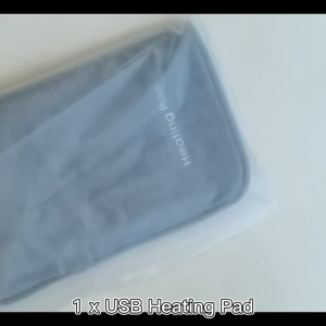 Graphene แผ่นร้อน USB - อุ่นไว 5 วินาที พกพาง่าย ผ้ากำมะหยี่นุ่ม ใช้ได้ทั้งออฟฟิศ+เดินทาง ส่งเสริมเลือดลม