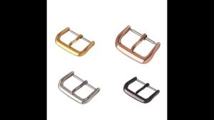 Khóa Cài Đồng Hồ Bằng Thép Không Gỉ Dành Cho Dây Đeo Đồng Hồ Đường Kính 10mm-22mm Phụ Kiện Nút Bấm Tương Thích Với Dây Đeo Đồng Hồ 10mm Đến 22mm
