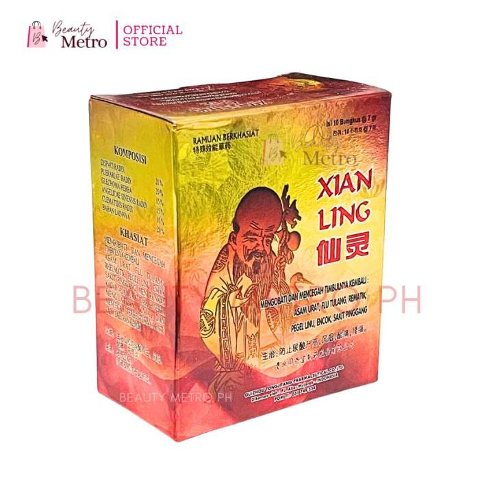Xian Ling Powder Herbal Tea Made in Indonesia | Lazada PH