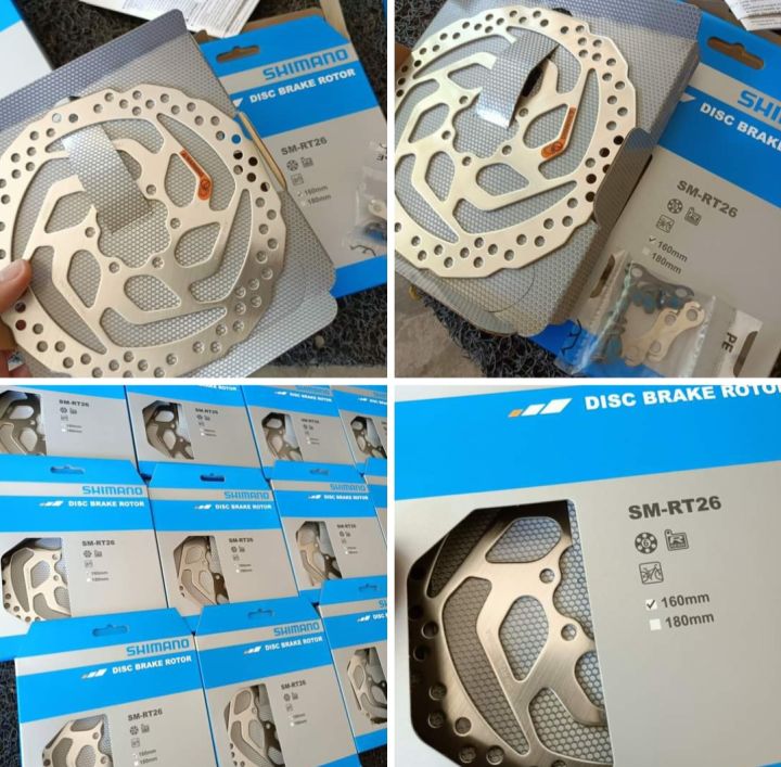Rt26 Rotor SHIMANO DISC BRAKE ROTOR SM-RT26 6 BOLT | Lazada