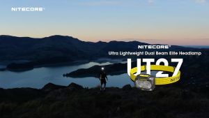 Đèn pin đội đầu siêu nhẹ NITECORE UT27 Pro sáng 800 lumen chiếu xa 160m pin 1.300mAh nhẹ 74g chuyên chạy marathon chạy trail